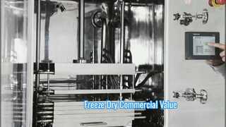 Industrieller Gefriertrockner, max. 100 kg