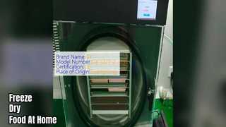 Gefriertrockner für zu Hause konservieren Lebensmittel energieeffizient