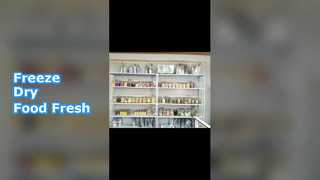 Gefriertrockner für zu Hause konservieren Lebensmittel ganz einfach