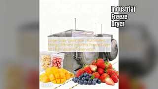Industrieller Gefriertrockner: Konservierung hoher Volumina