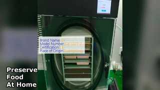 Gefriertrockner für zu Hause für langlebige Lebensmittel