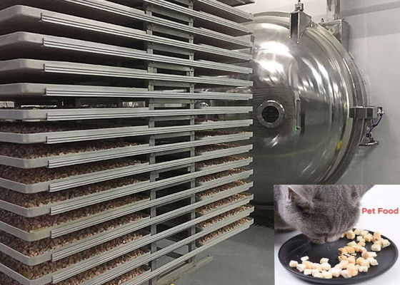 1000 kg große Gefriertrocknungsmaschine für die Gefriertrocknung von Lebensmitteln