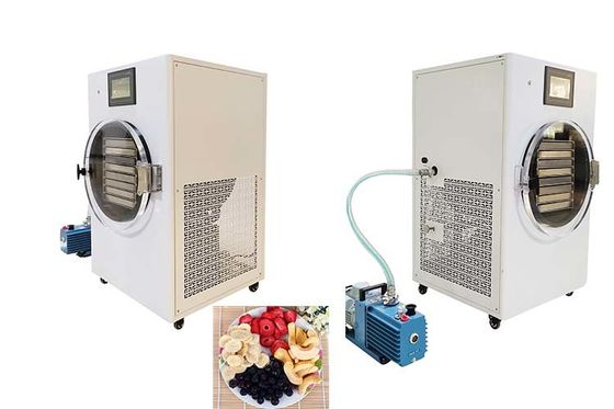 PLC-Steuerung 6-8Kg Heim-Lebensmittel Gefriertrockner 20-24 Stunden Trocknungszyklus
