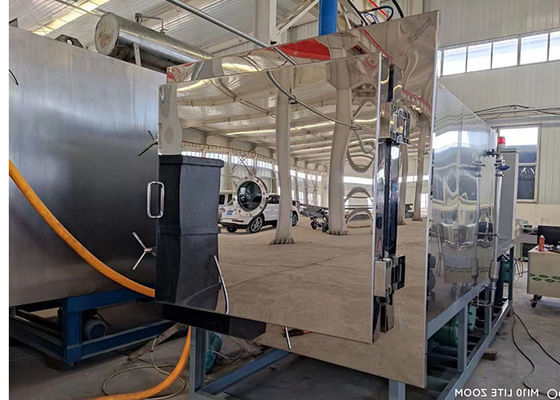 Elektrische Heizung Industrie-Lebensmittel Vakuum Gefrieren Trockene Fruchtmaschine