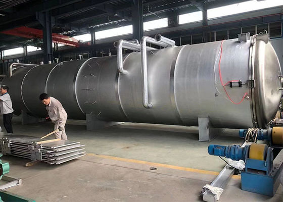 Luftkühler Vakuum-Lebensmitteltrockner 100 kg/Liste  Kühlsystem