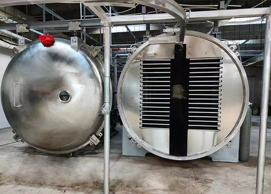 200 kg/Charge Kapazität Industrielle Gefriertrocknungsmaschine Vakuumspeise