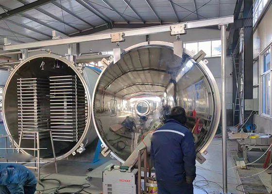 100 kg/Liste Gefriertrocknungsmaschine Lebensmittel Industrievakuum
