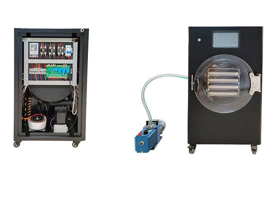 18~24 Stunden Trocknen Mini Gefriertrockner Maschine PLC Steuerung