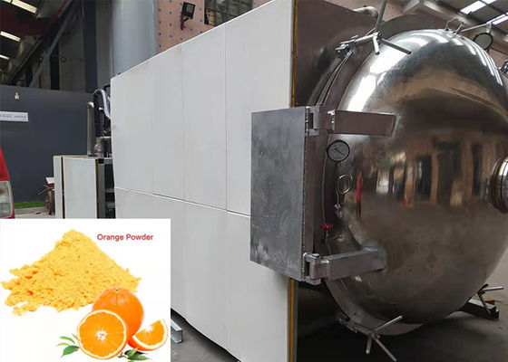Nahrungsmittelfrieren Trockene Muttermilchmaschine 100kg/Batch Elektrische Heizung