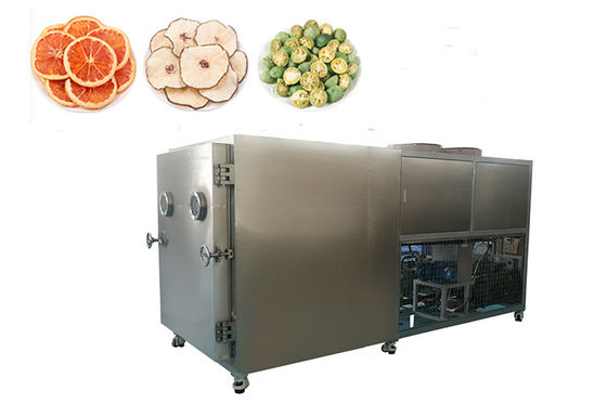 200 kg/Liste Gemüse Trockenfriermaschine Luftkühlung