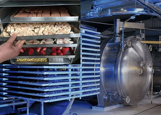 Industrielle Lebensmittel Vakuum Gefriertrockner Energieeinsparender Lyophiliser
