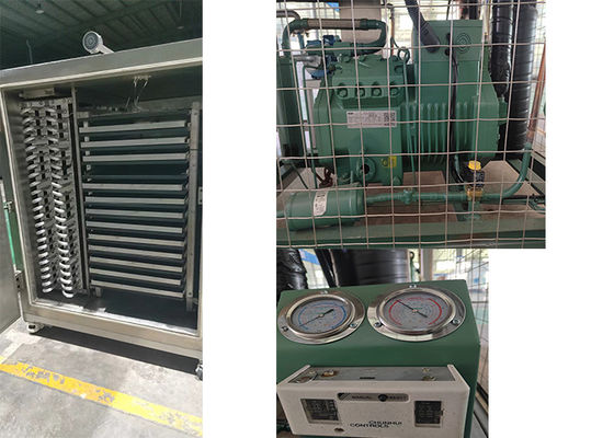 Lyophilisator Pharmazeutische Gefriertrockner Elektrische Heizung Vakuum