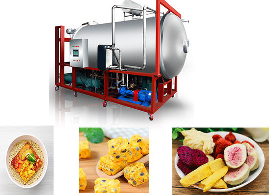 Vakuumgefriertrockner für Lebensmittel der industriellen Grade 300 kg/Charge