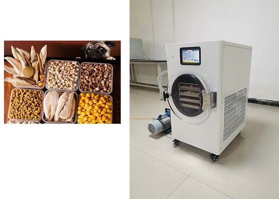 Kompakter Einfriertrockner aus Edelstahl 1600W 90kg Gewicht 19~23 Stunden Einfriertrocknungszyklus