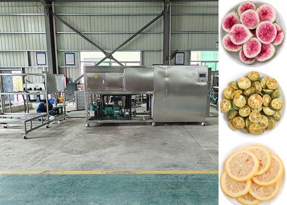 Luftkühlung Lebensmittel Lyophilisator Gefriertrockner mit -35 ~ 45 ° C Dampfkondensator