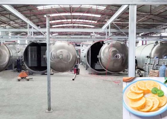 1000 kg Kapazität Industrielle automatische Gefriertrockner für Lebensmittelanwendungen