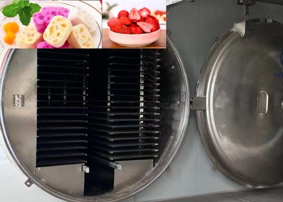 Hochkapazitäts-Industrielle Gefriertrockner 1000 kg/Charge 13 Pa Vakuumniveau