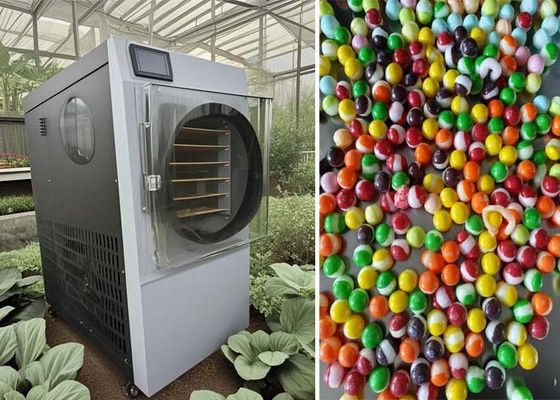 Süßigkeiten Eiscreme 5 Schachtel Heim Gefriertrockner Maschine Edelstahl Modell