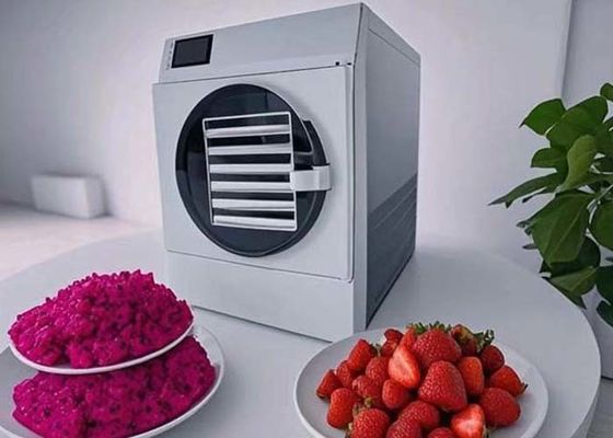 Automatischer Vakuum-Trocknungs- und Gefriertrockner für Süßigkeiten, Fruchtsaft, Milch und Gefriertrocknung