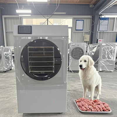 Lebensmittelqualität 6 kg Gefriertrockner Gewerbeausrüstung zur Dehydrierung von Obst und Gemüse