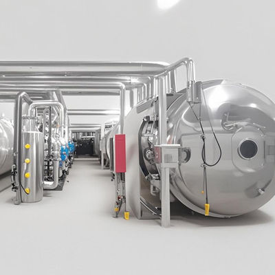 500 kg Industrielle Gefriertrockner Maschine Handels Lyophilisator für Lebensmittel / Pharmazeutika