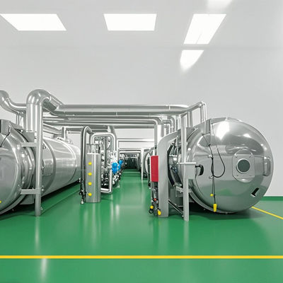 Industrielle Lebensmittelgefriertrockner 500 kg Charge Handelsdehydratationsmaschine