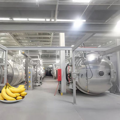 500 kg Edelstahl Gefriertrockner Industrielle Lyophilisierungseinheit CE-zertifiziert