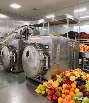 Boost Your Production: 100KG Lyophilizer for Cosmetic & Nutraceutical Ingredients