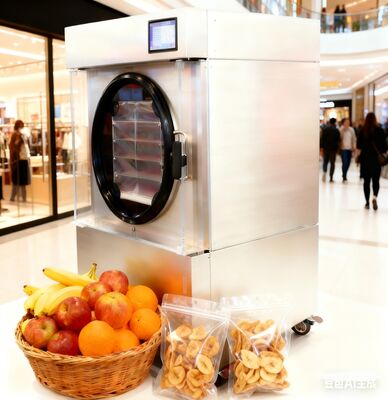 Besitzer eines Gefriertrocknungsgeräts Geld sparen Abfall reduzieren Gourmet-Zutaten herstellen Direkter Aufruf zum Handeln mit wichtigen finanziellen und Lebensstilvorteilen