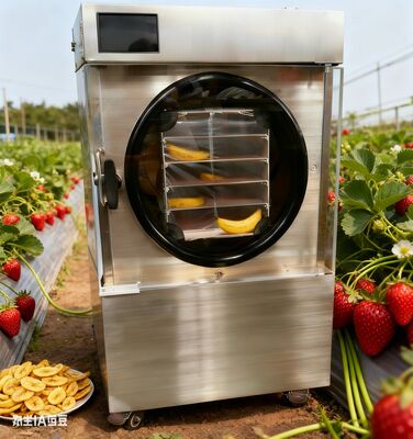 Ein Gefriertrockner speichert Reste von Lebensmitteln