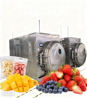 Großserien-Gefriertrockner: Automatisierter, energieeffizienter Industrietrockner für die Hochvolumenkonservierung