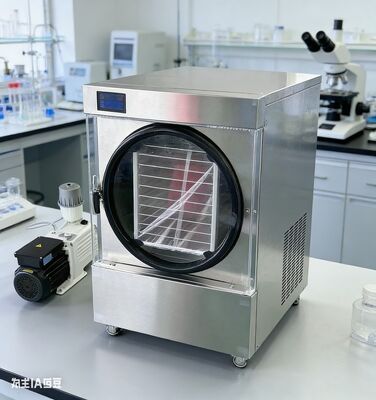 Frische Lebensmittel seit 25 Jahren! Tischtop-Friestrockner bewahrt Ihre Gartenernte und gesunde Snacks perfekt