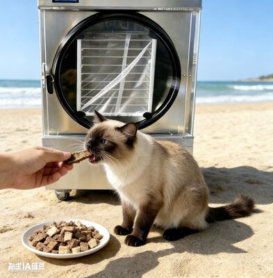 Bewahren Sie Ihre Ernte direkt zu Hause auf! Unser kompakter Gefriertrockner bewahrt 95% Nährstoffe und Geschmack für 25+ Jahre gesunder Speisen.