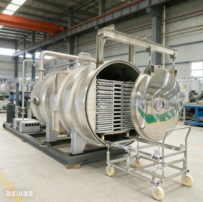 Unsere schweren 200 kg schweren Gefriertrockner sorgen für eine lange Haltbarkeit und eine optimale Geschmackserhaltung