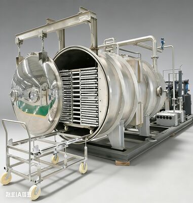 Gebaut für die pharmazeutische und Massen-Lebensmittel-Verarbeitung.