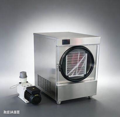 Unser kompakter Hausfriertrockner verwandelt frische Gartengüter und Überbleibsel in jahrzehntelange Schätze.