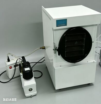 Frische Lebensmittel seit 25 Jahren – Wirklich. Heim-Gefriertrockner nutzt patentierte Technologie zur Konservierung von Fleisch, Milchprodukten, Obst und Resten mit 97 % Nährwert und ursprünglicher Textur.