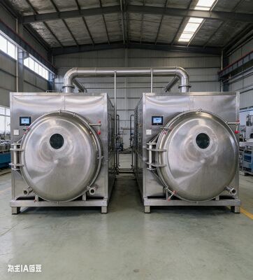 Bringen Sie die richtige Erntetechnologie in Ihre kommerzielle Küche: 100-200 kg Industrie-Freisetrockner, die für Premium-Kaffee, Meeresfrüchte und Fertiggerichte den besten Geschmack und die beste Nährstoffe liefern.