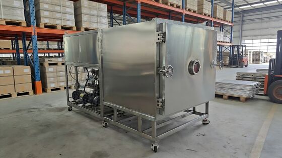 Industrielle Gefriertrocknungsanlage mit 200 KW Nennleistung, Geräuschpegel 70 dB, Mehrfachsicherheitssystem, konzipiert für pharmazeutische, Lebensmittel- und chemische Anwendungen