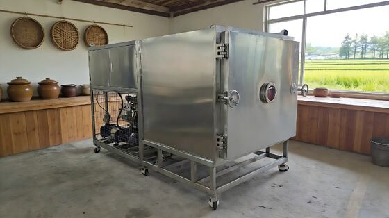 Trocknungszeit 20 bis 24 Stunden Vakuum-Gefriertrocknungsmaschine mit stabiler Vakuum- und Temperaturregelung für optimale Trocknung