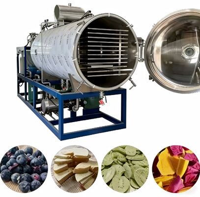 Automatischer Betriebsmodus Industrieller Gefriertrockner mit einem Geräuschpegel von 70 dB und einem Vakuumpegel unter 13 Pa geeignet für Industrieanlagen