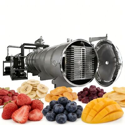 Temperaturbereich Minus 50 °C bis Plus 80 °C Vakuumfrosttrockner Maschine mit PLC-Steuerungssystem