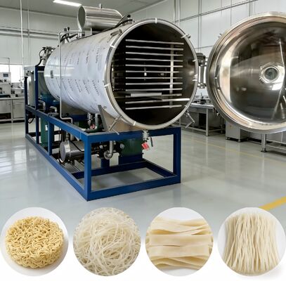 Industrielle Gefriertrockner PLC-Steuerung 304 Edelstahl Vakuum unter 13 Pa geeignet für Lebensmittel pharmazeutische und chemische