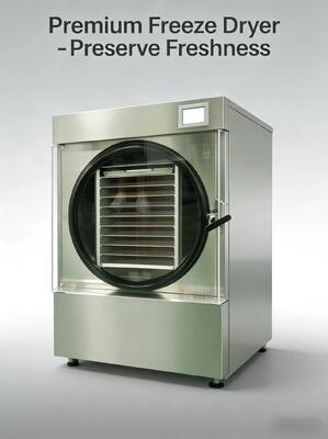 Danfoss Kompressor Gefriertrockner SUS304 Edelstahl 220V 1PH 50 60HZ Ideal für Lebensmittelkonservierung und Langzeitlagerung