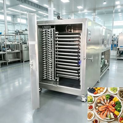 35 kW Installation Lebensmittel Vakuum Gefriertrockner Luftgekühltes System mit Baosi oder  Vakuumpumpe Ideal für die Lebensmittelindustrie