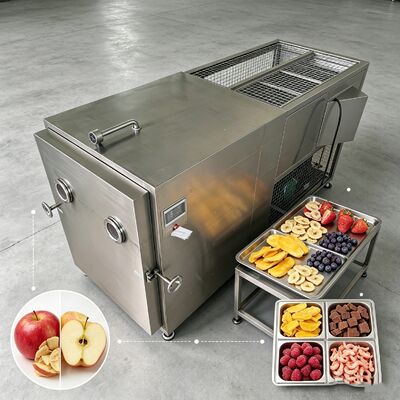 Industrielle Gefriertrocknungsanlage mit Kammergröße 12700 2600 3300mm, Temperaturbereich von minus 50°C bis plus 80°C und Trocknungszeit von 20-24 Stunden für die Verarbeitung