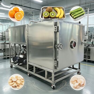 18 to 22 hours batch freeze drying time Vegetable Freeze Dryer with 240V 380V 3PH power supply and vacuum limit less than or equal to 13Pa