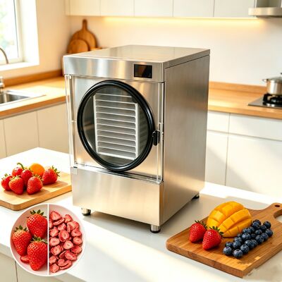 Danfoss Kompressor Heimfrosttrockner mit einer Kapazität von 20 bis 25 kg und 24 bis 30 Stunden