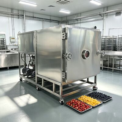 SPS-gesteuerter Gemüse-Gefriertrockner, 1600 kg, Maschine mit großer Kapazität, ideal für kommerzielle Gemüsekonservierungsprozesse