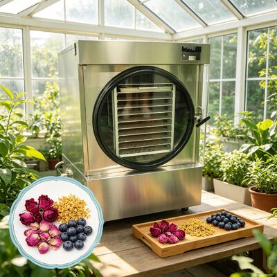 Geräuschpegel 50dB Heimfrosttrockner mit 24 bis 30 Stunden Frosttrocknungszyklus für die Dehydrierung von Speisen Snacks und Zutaten